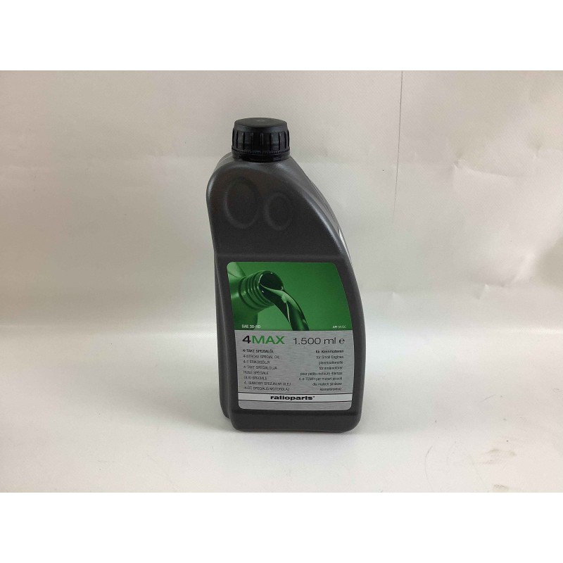 SAE30-HD oil for 4-stroke lawn tractor engine capacity 1.5 l