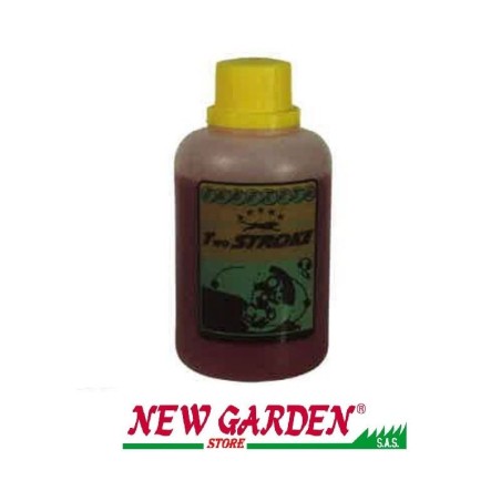 Synthetic lubricating oil for 2-stroke engines 100ml garden machinery 320100 | Newgardenstore.eu