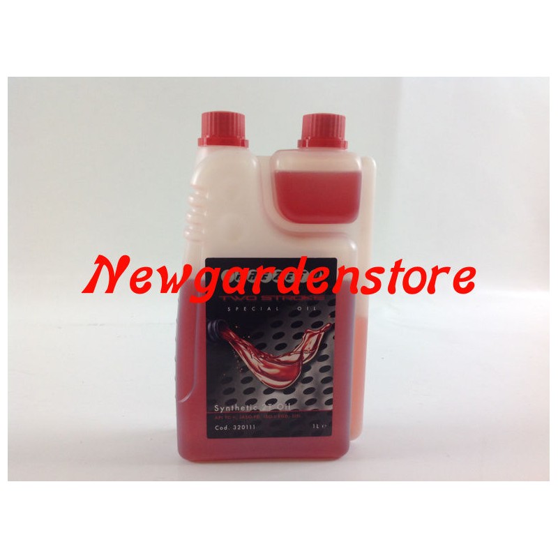 Synthetic lubricating oil for 2-stroke engines 1Lt. garden machinery 320111
