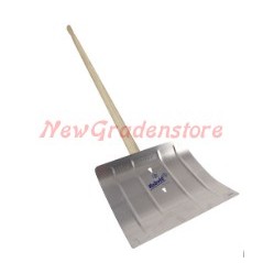 Snow shovel with aluminium reinforcement 400 x 1350 mm 178-298