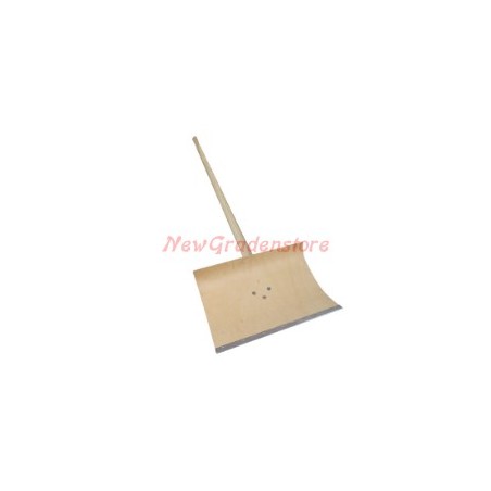 Plywood snow shovel with steel edges 500 x 1350 mm 178-301 | Newgardenstore.eu