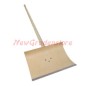 Plywood snow shovel with steel edges 500 x 1350 mm 178-301