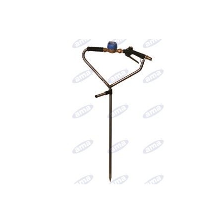 Injector pole with flow meter for agricultural and industrial washing 11120 | Newgardenstore.eu