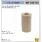 TILLOTSON petit tissu de rechange Ø  15 mm hauteur 25 mm intérieur Ø  8 mm 95.182
