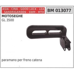 Protector de mano del freno de cadena ASIA para motosierra GL 3500 013077