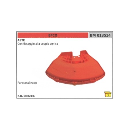 Parasassi EFCO per asta decespugliatore con fissaggio alla coppia conica | Newgardenstore.eu