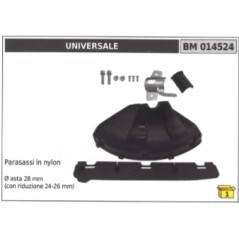 Parasassi in nylon UNIVERSALE per decespugliatore asta Ø 28mm riduzione 24-26mm | Newgardenstore.eu