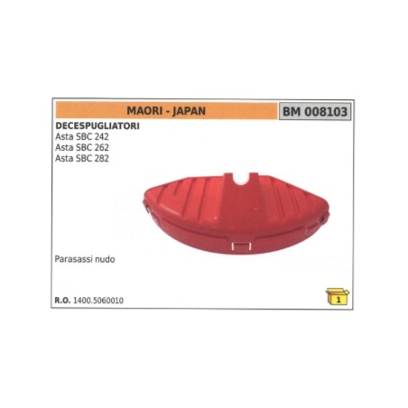 Parasassi MAORI per decespugliatore asta SBC 242 - SBC 262 - SBC 282 | Newgardenstore.eu