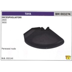 Protecteur d'essieu TAYA pour arbre de débroussailleuse 2600 - 3600 2021140 | Newgardenstore.eu