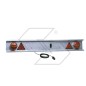 NEWGARDENSTORE rear bumper 1600 mm with kit and wiring harness for tractor