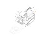 Lower part bag CASTELGARDEN for lawn mower XC48GSWA - CR430 - E46