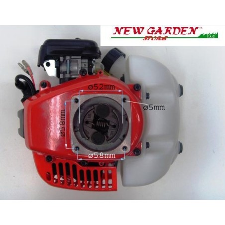 Spare parts for 26 cc brushcutter engine type AG1-280 AMA