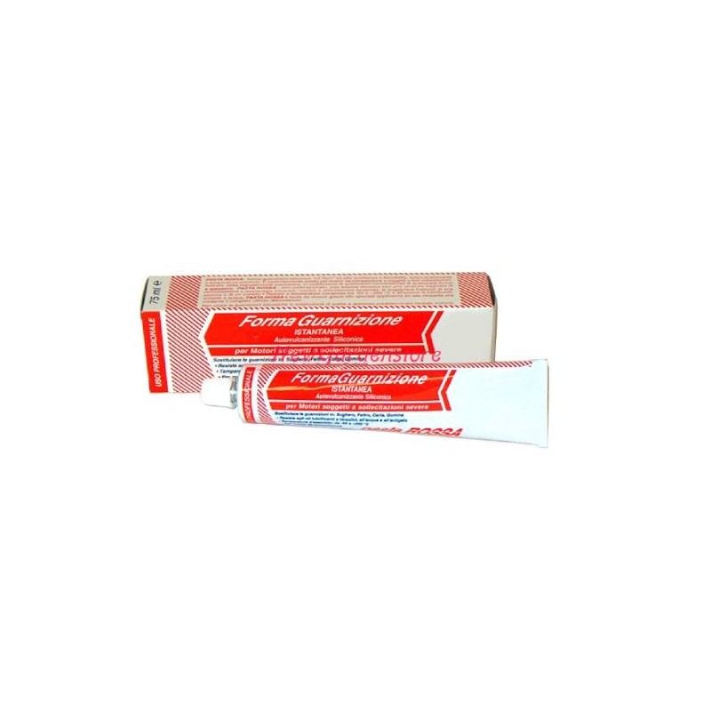 Pâte silicone rouge autopolymérisable 75ml UNIVERSAL 54.230.0751