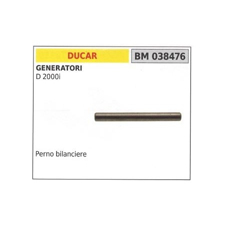 Goupille de culbuteur DUCAR moteur 4 temps pour générateur 038476 | Newgardenstore.eu