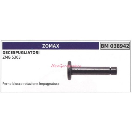 Perno blocco rotazione ZOMAX decespugliatore ZMG 5303 038942 | Newgardenstore.eu