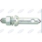 Goupille de diamètre 22-22 mm pour attelage d'outil de tracteur agricole 2 pcs.