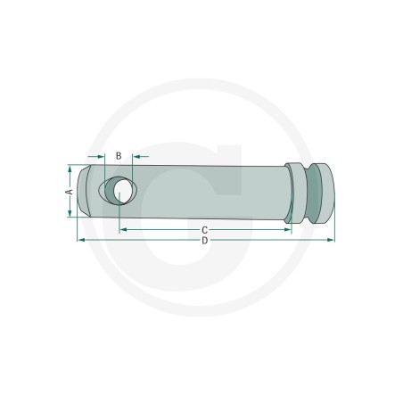 Drehzapfen für untere Hubschwinge für Traktoren UNIVERSAL 20099033