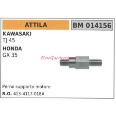Support moteur ATTILA débroussailleuse gx 35 honda 014156