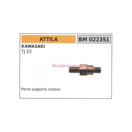 Perno supporto motore ATTILA decespugliatore TJ 53 022351 | Newgardenstore.eu