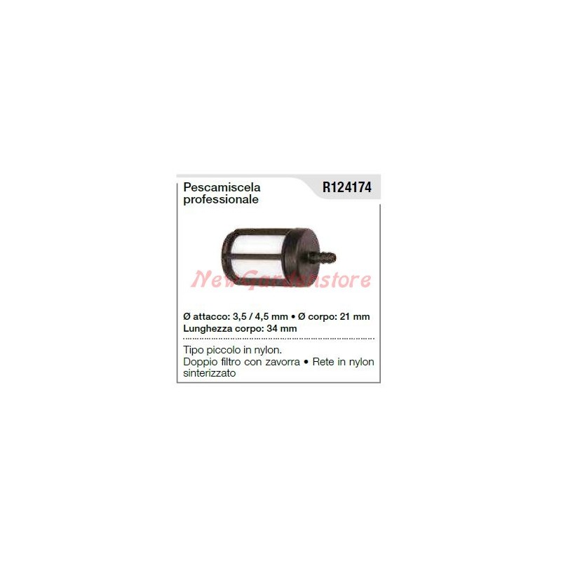 Mosquero profesional de nylon para motosierra pequeña R124174