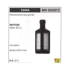 Pescamiscela tipo grande ZAMA motore oltre 30cc con feltro attacco Ø 6,2 mm | Newgardenstore.eu