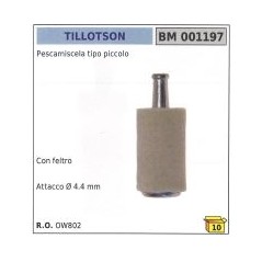 TILLOTSON kleine Ausführung mit Filzanschluss Ø 4,4 mm OW802 | Newgardenstore.eu