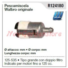 WALBRO Blowpipe for chainsaw 125 535 large type R124180 | Newgardenstore.eu