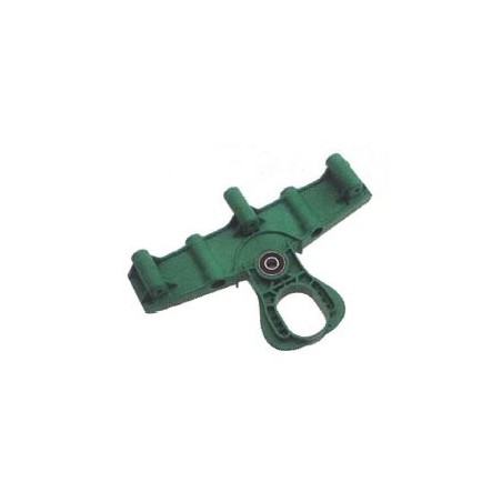 Green comb with BASIC B10 snow shaker bearing - 018662 | Newgardenstore.eu