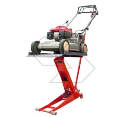 Work surface for cliplift pro mobile lift for working on lawnmowers