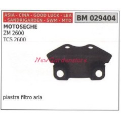 Plaque de filtre à air CINA moteur de tronçonneuse ZM 2600 TCS 2600 029404 | Newgardenstore.eu