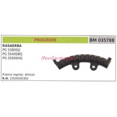 Piastra regolazione PROGREEN rasaerba tosaerba tagliaerba PG 5380SQ 035788 | Newgardenstore.eu