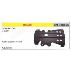 DUCAR Motorträgerplatte für Stromerzeuger D 1000i