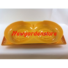 Piatto di taglio nudo trattorino rasaerba ORIGINALE STIGA VILLA 85 M 1134-3025-01 | Newgardenstore.eu