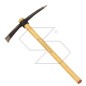 Extra type pickaxe with polished blade and 100 cm polished handle