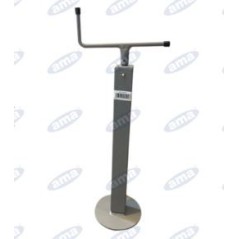 Support foot with upper crank for AMA trailers and tankers | Newgardenstore.eu