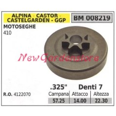 ALPINA chainsaw engine sprocket 410 .325' teeth 7 008219 | Newgardenstore.eu