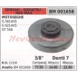 Piñón de campana del embrague de la motosierra G561AVS G621AVS GT556 ZENOAH 001658 21358