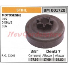 Chainsaw clutch bell pinion STIHL 045 045AVE 056 001720 32063 | Newgardenstore.eu