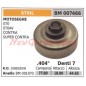 Pignon d'embrayage pour tronçonneuse STIHL 070 070AV CONTRA 007466 108818XW