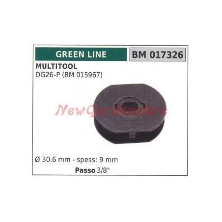 Piñón de cadena GREEN LINE para multiherramienta DG26-P 017326 | Newgardenstore.eu