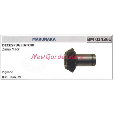 Pignone coppia conica MARUNAKA decespugliatore zaino maori 014361 | Newgardenstore.eu