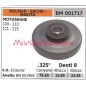 Piñón motor motosierra DOLMAR 109 110 111 115 325' dientes 8 001717