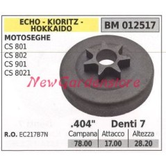 ECHO Kettensägenmotor Kettenrad CS 801 802 901 8021 .404' Zähne 7 012517