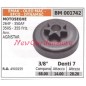 Piñón motor motosierra EMAK 264F 350AF 350S 355 3/8' dientes 7 001742