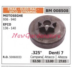 OLEOMAC chainsaw clutch bell sprocket EFCO 936 940 325' teeth 7 50060033