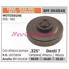 EMAK Kettensägenmotor-Ritzel 956 962 .325' Zähne 7 004848 | Newgardenstore.eu