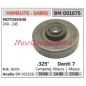 Piñón HOMELITE para motor de motosierra 240 245 .325' dientes 7 001675