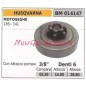 Piñón motor motosierra HUSQVARNA 136 141 3/8' dientes 6 014147