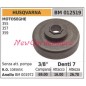 Piñón para motor de motosierra HUSQVARNA 355 357 359 3/8' dientes 7 012519