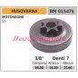 Piñón motor motosierra HUSQVARNA 55 3/8 dientes 7 015474